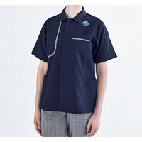 セロリー 半袖スモック ネイビー 3L 64131-3L 1枚（直送品）