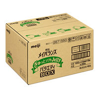 明治メイバランスぎゅっとソフトJelly バラエティBOX（りんご/バナナ/ストロベリー/ピーチ） 1箱（36個入）