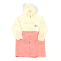 (らこれキッズ)レインコート 120cm ピンク 合羽 LAKOLE/ラコレ