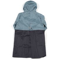 (らこれキッズ)レインコート 140cm ネイビー 合羽 LAKOLE/ラコレ