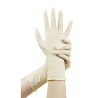 ファーストレイト ファーストグローブIP5　SSサイズ FRー6241 ラテックスグローブ　天然ゴム　使い捨て手袋　1箱