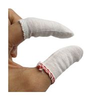 ウインセス 綿 指サック 親指用 100本入 * 1セット 69-2205-92（直送品）