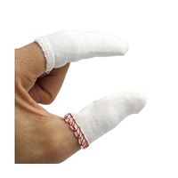 ウインセス 綿 指サック 人差指用 100本入 * 1セット 69-2205-97（直送品）