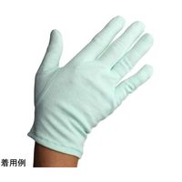 ウインセス 綿スムスマチ無し手袋 ライトグリーン M 12双入 * 1セット 69-2206-15（直送品）