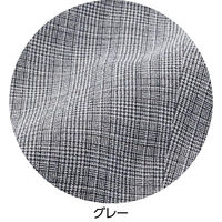 ディーエーピーネットワーク 麻混格子フリーパンツ グレー LL W0182125813 1着（直送品）