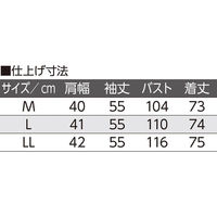 ディーエーピーネットワーク コード刺繍ブラウス 線柄 L W018217272 1着（直送品）