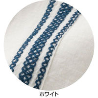 ディーエーピーネットワーク 8分袖タッセル付配色刺繍Tブラウス ネイビー L W0182173012 1着（直送品）