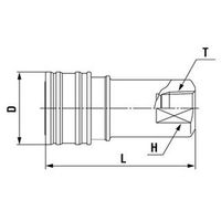 日東工器 セミコンカプラ 4S-304-P SUS304 パ-フロ 1PC（直送品）