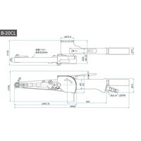 日東工器 日東 ベルトン Bー20CL B20CL 1PC（直送品）