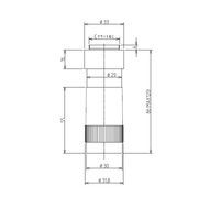 ミラック光学 長焦点顕微鏡 (WLー1CM) 【WLー1CM】 WL-1CM 1台（直送品）