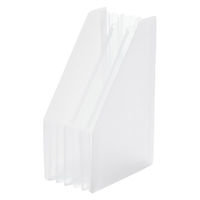 無印良品 ポリプロピレン スタンドじゃばらファイル Ａ５用 ３ポケット 1セット（1個×2） 良品計画