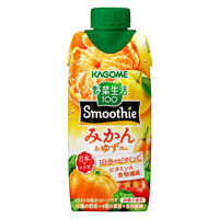 カゴメ 野菜生活100 Smoothie（スムージー） みかん＆ゆずMix 330ml 1箱（12本入）