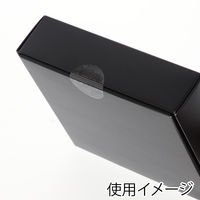 HEIKO タックラベル 透明 φ30ｍｍ No.811 007062381 1袋（72片入り）