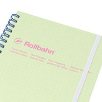 デルフォニックス ロルバーンポケット付メモスコラL ライトグリーン 501230244 1冊