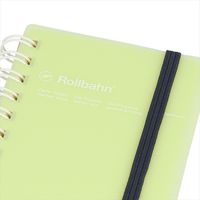 デルフォニックス ロルバーンポケット付メモクリアミニ クリアグリーン 500927721 1冊