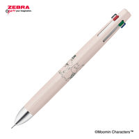ゼブラ 多機能ペン ブレン4+S 0.5mm 限定 ムーミン グレージュ B4SAS88ーMMーGRE 1本