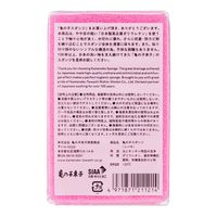（季節限定）亀の子スポンジ スタンダード 角型 キッチンスポンジ 抗菌・防カビ加工 ツバキ 1個 亀の子束子