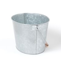 ブリキバケツM(HOUSEHOLD GOODS) シルバー studio CLIP