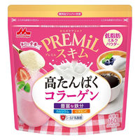 【アウトレット】森永乳業 PREMiLスキム 高たんぱく コラーゲン 1セット（160g×3袋）