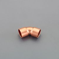 エスコ 12.7mm 銅管エルボ(45°/10個) EA432BC-4 1パック（直送品）