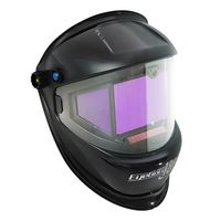 エスコ #2.5ー#12 自動遮光溶接面(3面フィルター/LED付) EA800PV-66 1台（直送品）