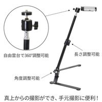 エスコ 285ー450mm 俯瞰撮影スタンド EA764AG-202B 1個（直送品）