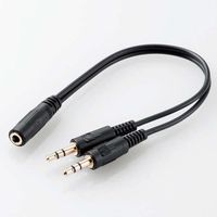 エスコ 4極ミニプラグヘッドセット(オーバーヘッドタイプ/片耳) EA763BC-113A 1個（直送品）