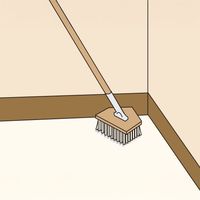 エスコ 140x1520mm コーナーブラシ EA928AY-571 1本（直送品）