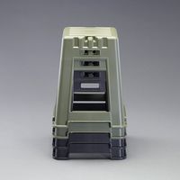 エスコ 375x375x450mm 角スツール(黒/10個) EA956XN-67 1箱（直送品）