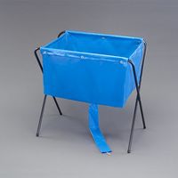 エスコ 900x600x850mm 折畳み式エアコン洗浄槽 EA995A-330 1台（直送品）