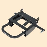 エスコ 490x780mm/200kg運搬車(軽量/静音/ブレーキ付) EA520BS-21S 1台（直送品）