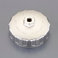 エスコ 14個組 カップ型オイルフィルターレンチセット EA604AV-14A 1セット（直送品）