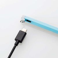 エスコ φ10x160mm 鉛筆型タッチペン(iPad/充電/ブルー) EA764AT-102 1個（直送品）