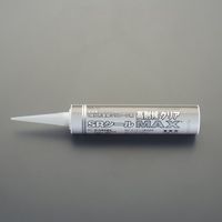 エスコ 320ml 変成シリコンコーク(高耐候/クリア/10本) EA930AE-46A 1箱（直送品）