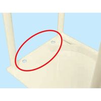 エスコ 350x300x1000mm ボンベラック(1本用) EA976FS-1 1台（直送品）