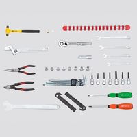 エスコ [40個組]工具セット EA612SB-60A 1セット（直送品）