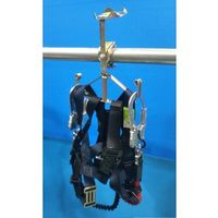 エスコ ヘルメット・フルハーネス用ラック(単管パイプ取付) EA998AZ-12A 1個（直送品）