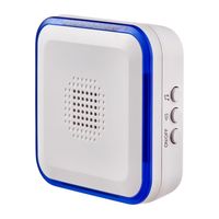 エスコ [発電式] ワイヤレスチャイムセット(防雨) EA864BB-86A 1個（直送品）