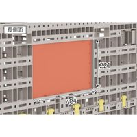 エスコ 1200x1020x950mm メッシュパレット(回転フォーク対応) EA985R-17 1台（直送品）