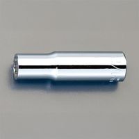 エスコ 1/2”DR/10個組 ディープソケットセット EA618XB-1 1セット（直送品）