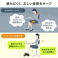 エスコ 430x320x120mm フットレスト EA764-304 1個（直送品）