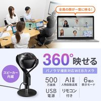 エスコ 200万画素 WEBカメラ(最大画角360°) EA764AW-30 1個（直送品）