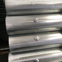 エスコ φ48.6mmx2.5m 単管パイプ(ピン付/2本) EA948TP-32.5A 1組（直送品）