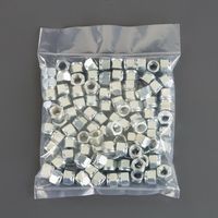 エスコ M5 [ゆるみ止]ナイロンナット(三価ホワイト/100個) EA949GN-5A 1袋（直送品）