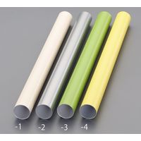 エスコ [パイプラック用] エコパイプ(2m/イエロー/4本) EA976AW-4A 1袋（直送品）