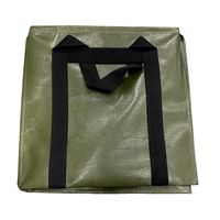 エスコ 120L 自立型万能袋(OD色) EA995AA-364 1台（直送品）