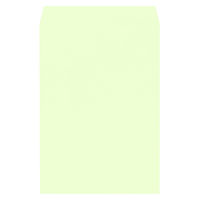 透けないカラー封筒 テープなし 角2 シークレット99 ウグイス 1セット（500枚：100枚入×5）ムトウユニパック