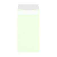 透けないカラー封筒 テープ付き 長3 シークレット99 ウグイス 1セット（1000枚：100枚入×10）ムトウユニパック