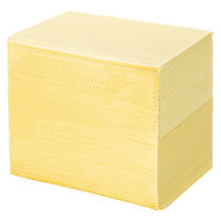 ディスポ 紙エプロン イエロー  1ケース（500枚入×4箱）