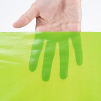 日幼 カラービニパック 黄緑 1袋（20枚）